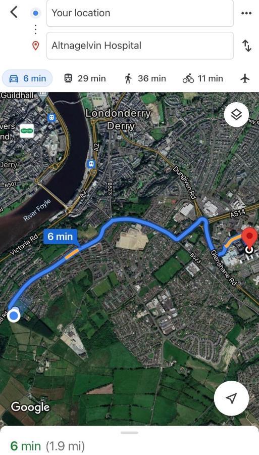 Redgate House Bed & Breakfast Londonderry Eksteriør bilde